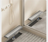 FlowCore Square Shower Drain – Brushed 304 Stainless Steel Floor Waste | Anti-Odour Bathroom Drain Cover