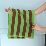 Maison Riviera Striped Cotton Towels – Luxury Hotel-Quality Bath & Beach Towel Set | Premium Jacquard Cotton