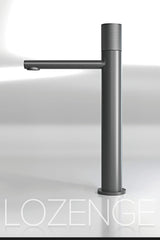 NoirVista Bathroom Faucet – Matte Black Brass Basin Faucet | Hot & Cold Water Mixer | Modern Single Handle Vanity Faucet with Ceramic Cartridge