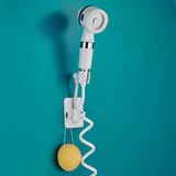 AquaNomad SmartCamp Portable Shower – Rechargeable Outdoor Camping Shower | Digital Display Travel Wash System