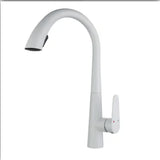 Aurevo Pull-Down Kitchen Mixer Tap – Brushed Gold Stainless Steel Faucet | Modern Hot & Cold Sink Sprayer