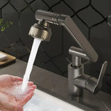FlexJet 1080 Swivel Tap Extender – Dual Spray Faucet Arm | Multi-Angle Water Saving Attachment