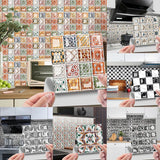 MosaicGlow Peel & Stick Tiles – 3D Waterproof Wall Stickers | Decorative PVC Mosaic Panels for Kitchens & Bathrooms