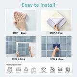 MetroTile 3D Peel & Stick Wall Panels – Waterproof PVC Backsplash Tiles | Modern Self-Adhesive Kitchen & Bathroom Décor