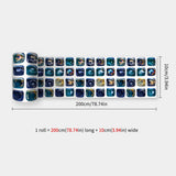 Miravelle Mosaic Trim Panels – Waterproof Peel & Stick Wall Décor | Flexible Kitchen & Bathroom Backsplash Strips
