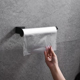 MetroRoll Adhesive Tissue Holder – Stainless Steel Toilet Paper Rack | Extended No-Drill Bathroom Organiser