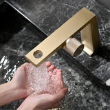 Veloura Éclat Rose Bathroom Mixer Tap – Brushed Rose Gold Basin Faucet | Elegant Single-Lever Vanity Design