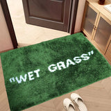 Verdanova Plush Grass Rug – Soft Non-Slip Green Floor Mat | Modern Nature-Inspired Home Décor