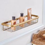 ImperialCraft Antique Brass Bathroom Hardware Set – 5-Piece Vintage Wall-Mounted Bathroom Accessory Collection