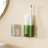 Veloura Wall Toothbrush Organiser – Modern Bathroom Storage Holder | Hygienic Space-Saving Toothbrush Rack