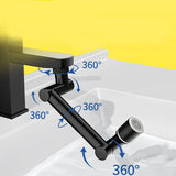 FlexiFlow Pro 360 Faucet Extender – Rotating Splash-Free Aerator | Extendable Water-Saving Sink Attachment