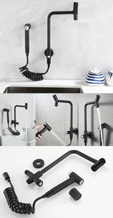 SteelFlow Pro360 Utility Faucet – 3040 Stainless Steel Swivel Tap | Cold Water Kitchen & Outdoor Sink Mixer