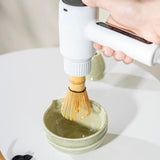 FrothCraft Electric Matcha Whisk – Rechargeable Matcha Frother | High-Speed Matcha & Milk Foam Maker | Handheld Drink Mixer for Tea, Coffee & More