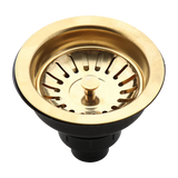FreshSeal Pop-Up Sink Strainer – Stainless Steel Drain Basket | Anti-Odour Kitchen & Bathroom Stopper