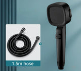 HydroVibe Square Shower Head – High-Pressure Handheld Spray System | Water-Saving Adjustable Bathroom Shower