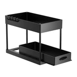 FlexiStore Under-Sink Organiser – Pull-Out Cabinet Storage Rack | Multi-Level Kitchen & Bathroom Drawer System