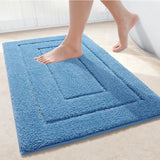 CloudSoft Luxe Bath Mat – Ultra Absorbent Microfibre Bathroom Rug | Non-Slip Quick-Dry Comfort Mat