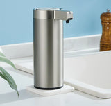 Velora Sense Steel Soap Dispenser – Touchless 304 Stainless Steel Automatic Soap Pump for Kitchen & Bathroom