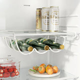 Orivelle ChillRack Bottle Holder – Hanging Fridge & Wine Rack Organiser | Space-Saving Metal Beverage Storage & Display