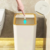 PureVault Compact Waste Bin – 10L Odour-Sealing Press Lid Bin | Modern Space-Saving Design