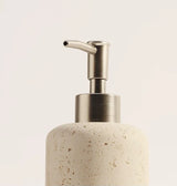 Calacéra Ceramic Bathroom Accessories Set – Stone-Effect Luxury Vanity Collection | Modern Spa Bathroom Décor