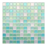 Luméra Glass Mosaic Panels – Waterproof 3D Peel & Stick Tile Decals | Luxury Kitchen & Bathroom Wall Covering