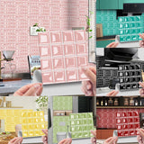MosaicGlow Peel & Stick Tiles – 3D Waterproof Wall Stickers | Decorative PVC Mosaic Panels for Kitchens & Bathrooms
