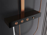 Aurelius ThermoSpa Shower System – Concealed Rainfall Thermostatic Shower Set | Luxury Gold Bathroom Upgrade