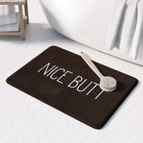 NoirMuse Statement Bath Mat – Non-Slip Microfibre Bathroom Rug | Bold Modern Bathroom Décor