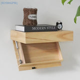 Obscura Floating Storage Shelf – Hidden Compartment Wall Shelf | Secret Wooden Storage Organiser