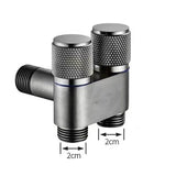 HydroSplit DualFlow Pro Valve – Dual Outlet Wall-Mount Water Splitter