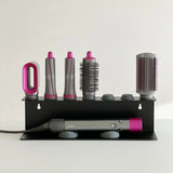 SteelHold Wall-Mounted Hair Tool Organiser – Carbon Steel Styling Storage Rack | Space-Saving Bathroom Solution