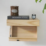 Obscura Floating Storage Shelf – Hidden Compartment Wall Shelf | Secret Wooden Storage Organiser