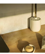 ArtTiles 10-Piece Abstract Matte Tile Sticker Set – Waterproof Peel-and-Stick Vinyl Décor for Kitchen & Bathroom