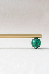 Marbelle Brass & Marble Cabinet Handles – Scandinavian Luxury Drawer Pulls | Modern Furniture Hardware