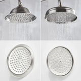 Aurevale RainSpa Shower Head – Antique Brass Gold Rainfall Shower | Luxury Wall-Mounted Bathroom Upgrade
