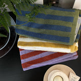 Étoffé Striped Cotton Towels – Ultra-Soft Absorbent Bath & Face Towels | Luxury Combed Cotton Collection