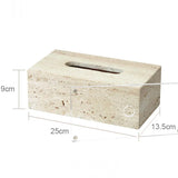 Bellaverto Beige Travertine Bathroom Accessory Set – Natural Stone Spa Collection | Luxury Marble Bathroom Décor