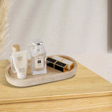 Calacéra Ceramic Bathroom Accessories Set – Stone-Effect Luxury Vanity Collection | Modern Spa Bathroom Décor