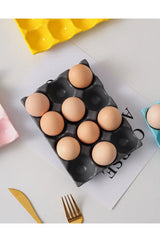 Céravie Ceramic Egg Storage Tray – Modern Refrigerator Egg Holder | Elegant Kitchen Organisation