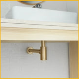 PureSeal Brass Basin Waste Kit – Luxury Pop-Up Drain & Anti-Odour Trap | Premium Bathroom Sink Drain Set