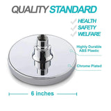 Velora RainSpa Shower System – High-Pressure Round Rainfall Shower Head with Wall-Mount Arm