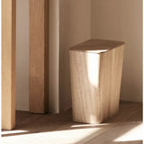 Arboré Press-Lid Waste Bin – Modern Wooden Rubbish Bin | Luxury Minimalist Home & Office Storage