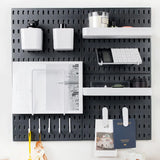 FlexiBoFlexiBoard Modular Pegboard Storage System – 4-Piece Wall Organiser Set | Adjustable Workspace & Craft Storage Solutionrd 4-Piece Wall Pegboard Organizer Set – 22" x 22" | Adjustable & DIY with Accessories