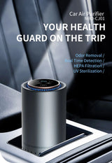 Velora AirPure Mini Purifier – H13 HEPA Air Cleaner with UV Sterilisation, Negative Ions & Aromatherapy