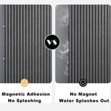 VeloraFold Magnetic Shower Screen – Foldable Waterproof Curtain for Walk-In Showers