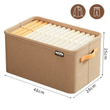 ClosetNest Foldable Clothing Organizer – Wardrobe Storage Organizer | Maximize Closet Space | Reinforced Fabric Storage Bin