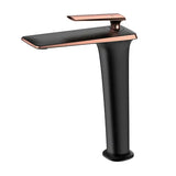 Veloura Luxe Basin Mixer Tap – Contemporary Brass Bathroom Faucet | Premium Hot & Cold Single Lever Design