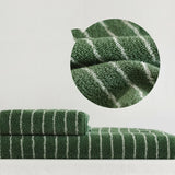 Étoffé Striped Cotton Towels – Ultra-Soft Absorbent Bath & Face Towels | Luxury Combed Cotton Collection