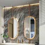 ÉvoLume Oval LED Mirror – Modern Backlit Vanity Mirror | HD Illuminated Wall Design